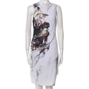 Helmut Lang Graphic-Print Dress